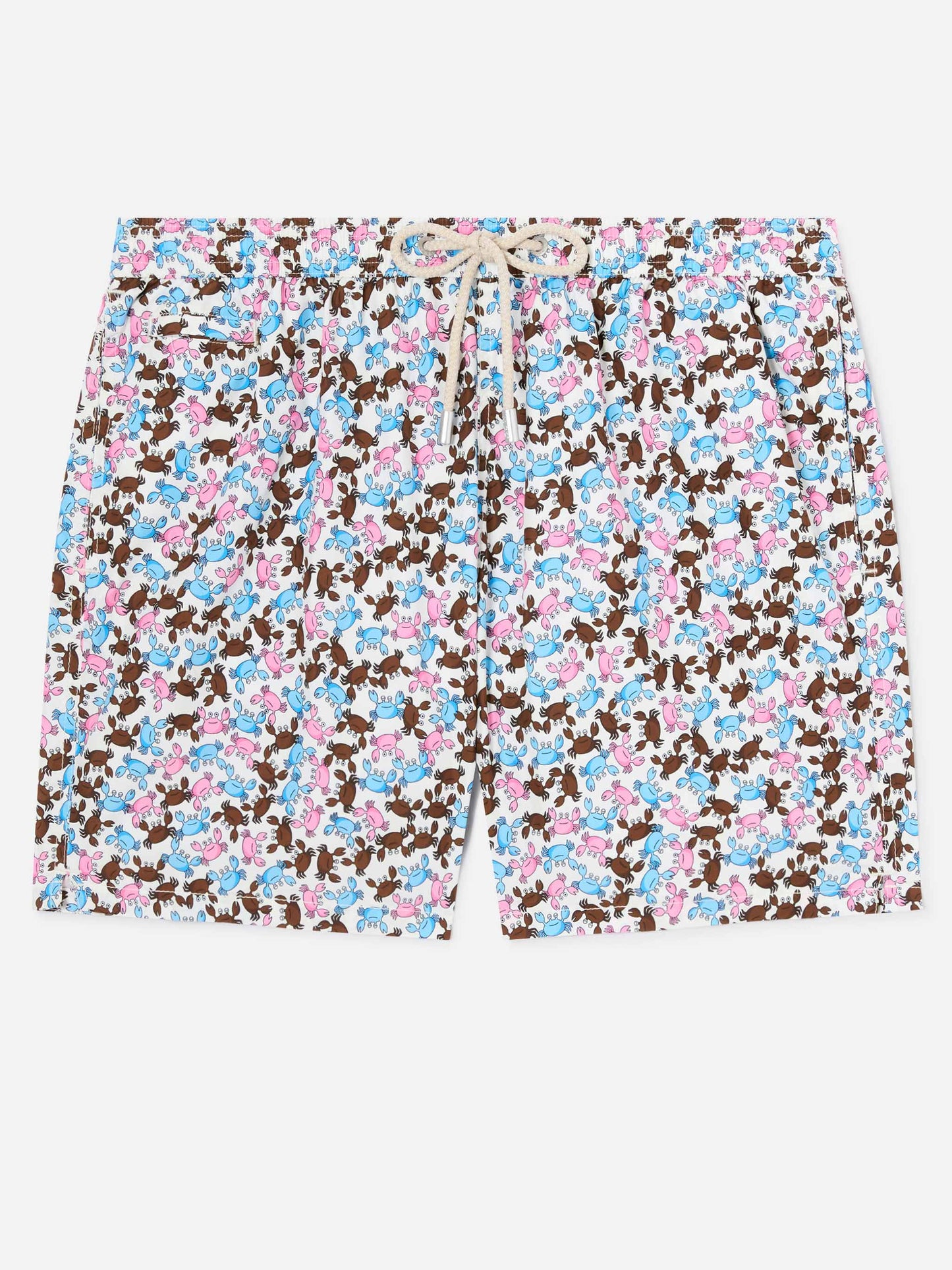 Lighting Micro Fantasy multicolor crab print swim shorts