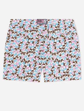 Lighting Micro Fantasy multicolor crab print swim shorts