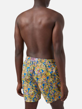 Lighting Micro swim shorts with Simpsons all-over print | Special Edition
