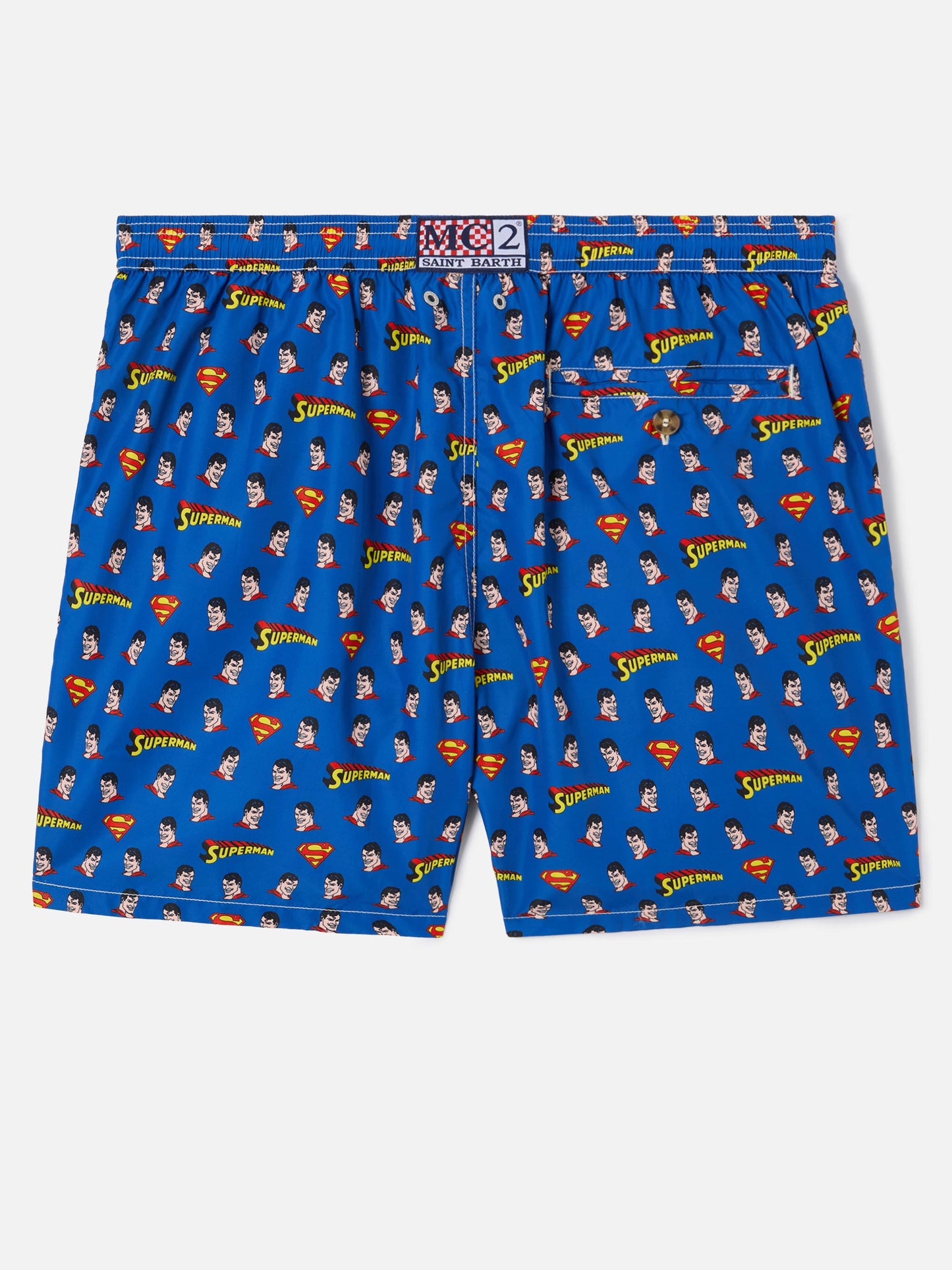 Short de bain Micro Lighting Navy avec imprimé Superman | Édition spéciale 