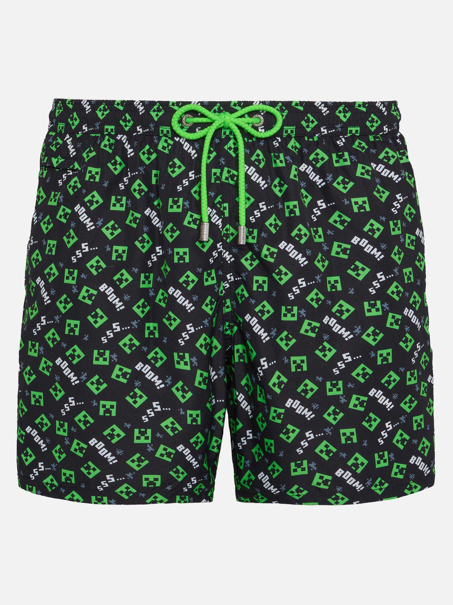 Lightweight fabric swim shorts Lighting with Minecraft print | MINECRAFT® SPECIAL EDITION