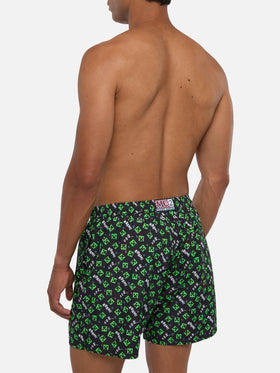 Lightweight fabric swim shorts Lighting with Minecraft print | MINECRAFT® SPECIAL EDITION