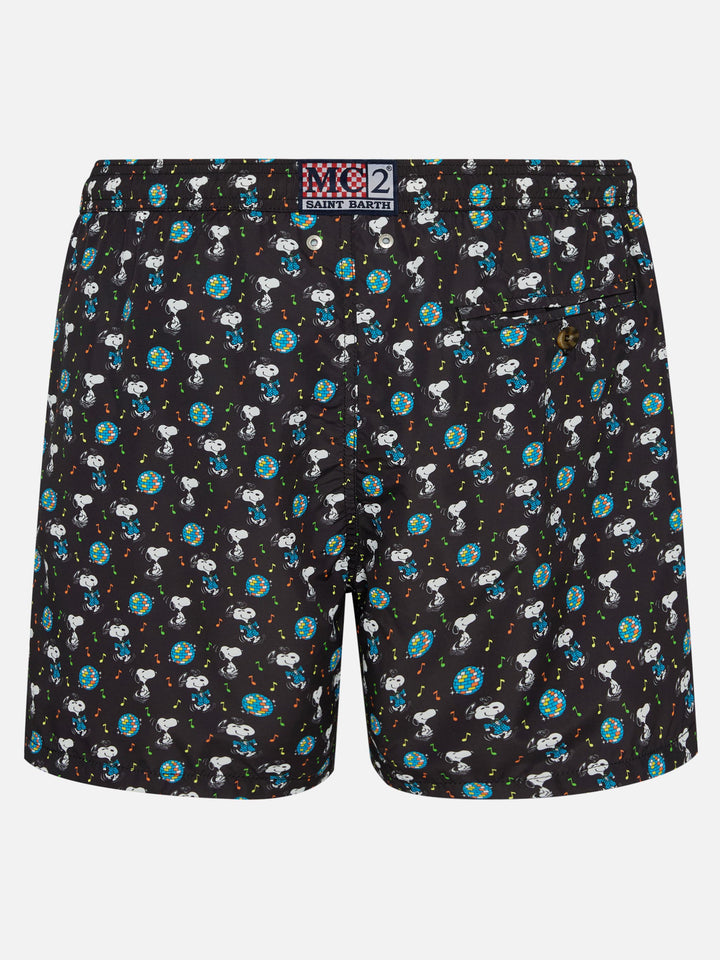 Costume da bagno da uomo in tessuto leggero con stampa Snoopy| Edizione speciale Peanuts®