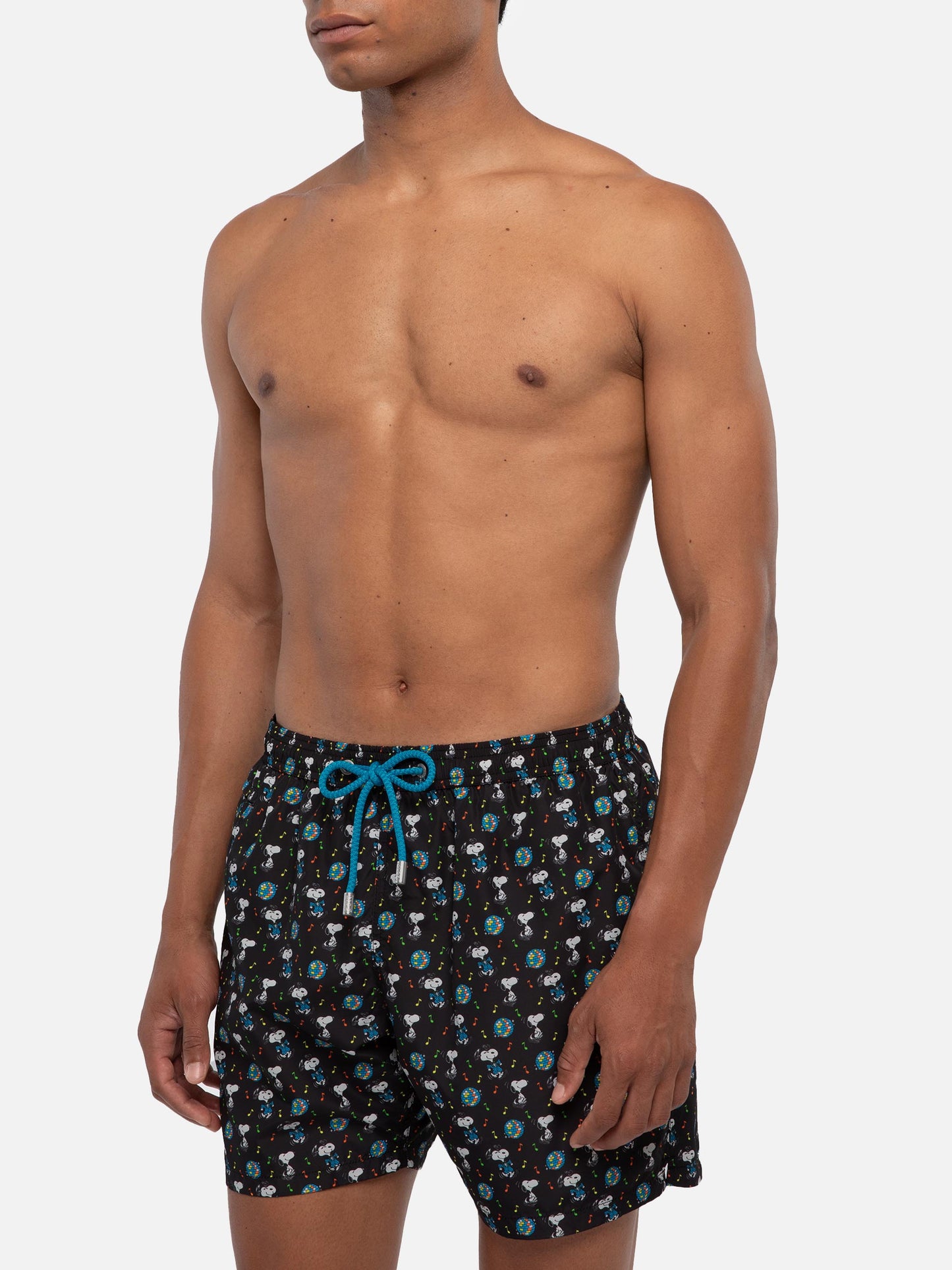 Herren-Badeshorts aus leichtem Stoff mit Snoopy-Aufdruck| Peanuts® Sonderausgabe