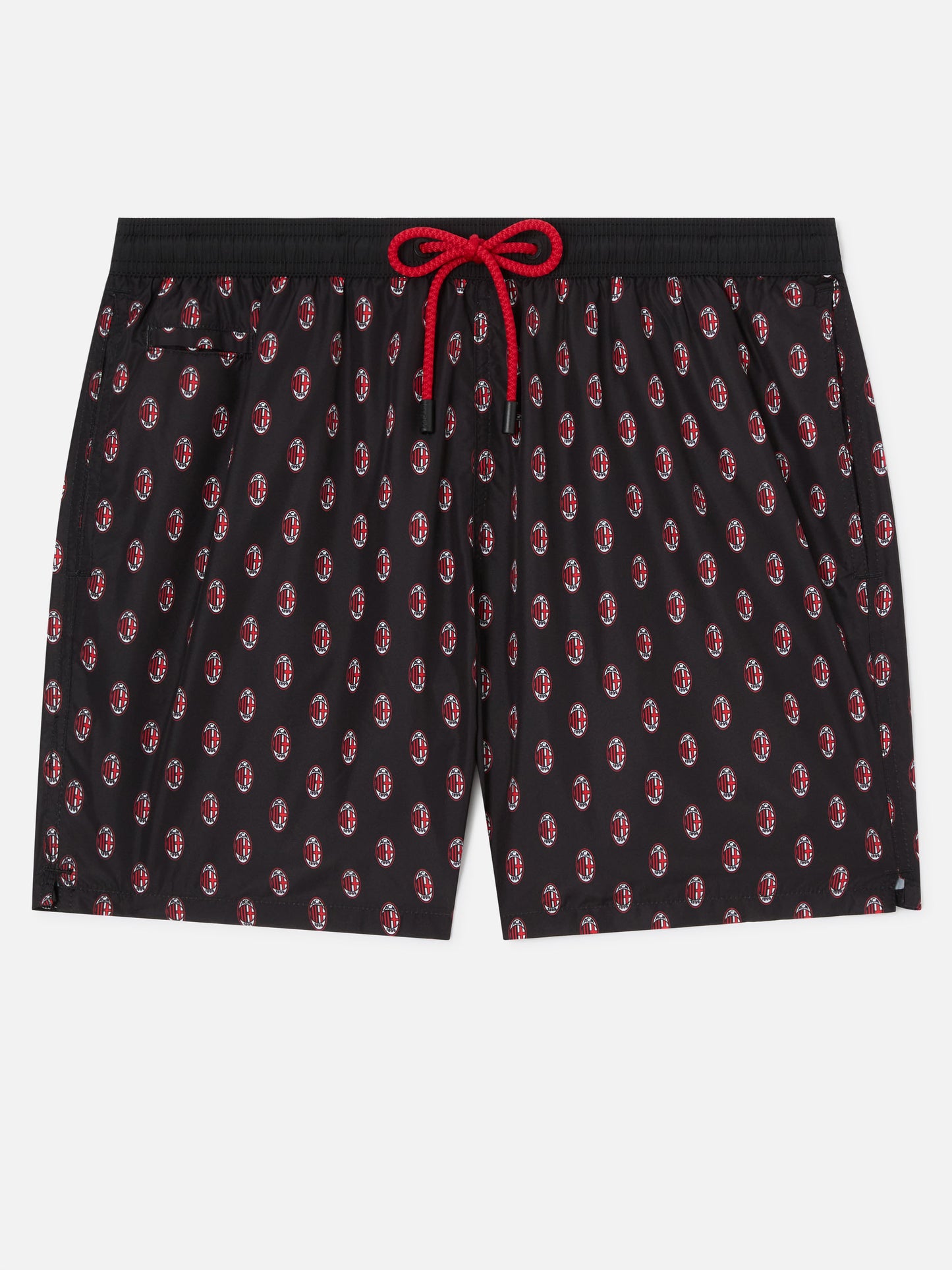 Herren-Badeshorts aus leichtem Stoff mit Milan-Print | MAILAND SONDERAUSGABE