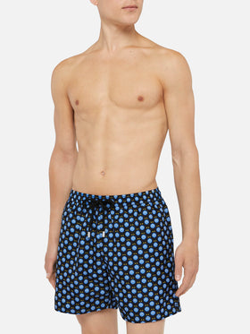 Lightweight fabric swim shorts Lighting with Inter print | INTER FC SPECIAL EDITION