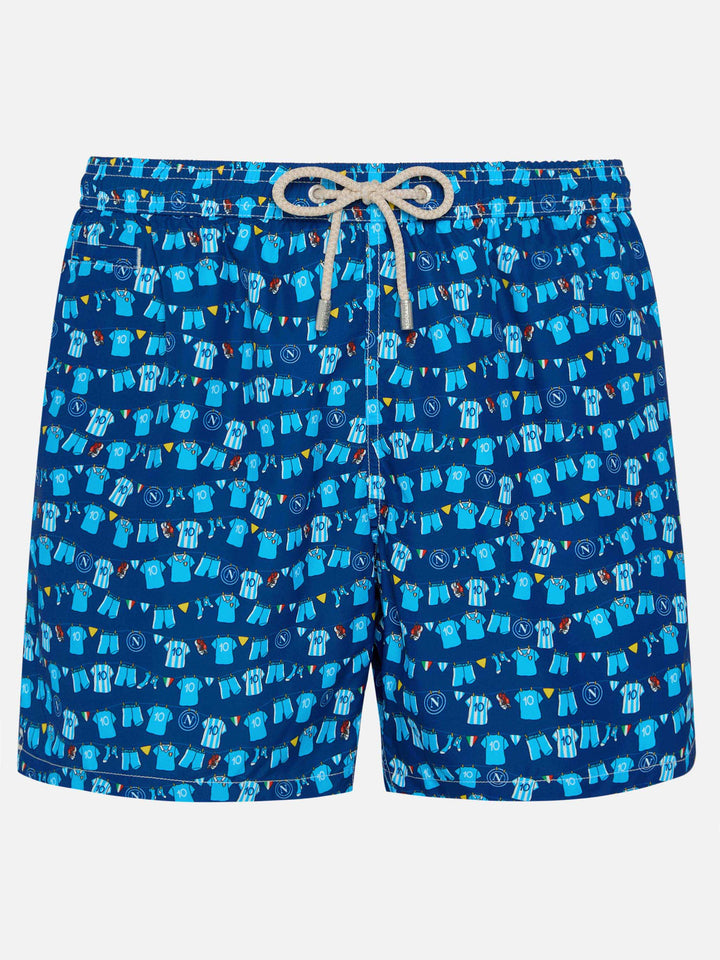 Costume mare Lighting Micro blu navy con stampa SSC Napoli Balconi |  SSC NAPOLI SPECIAL EDITION