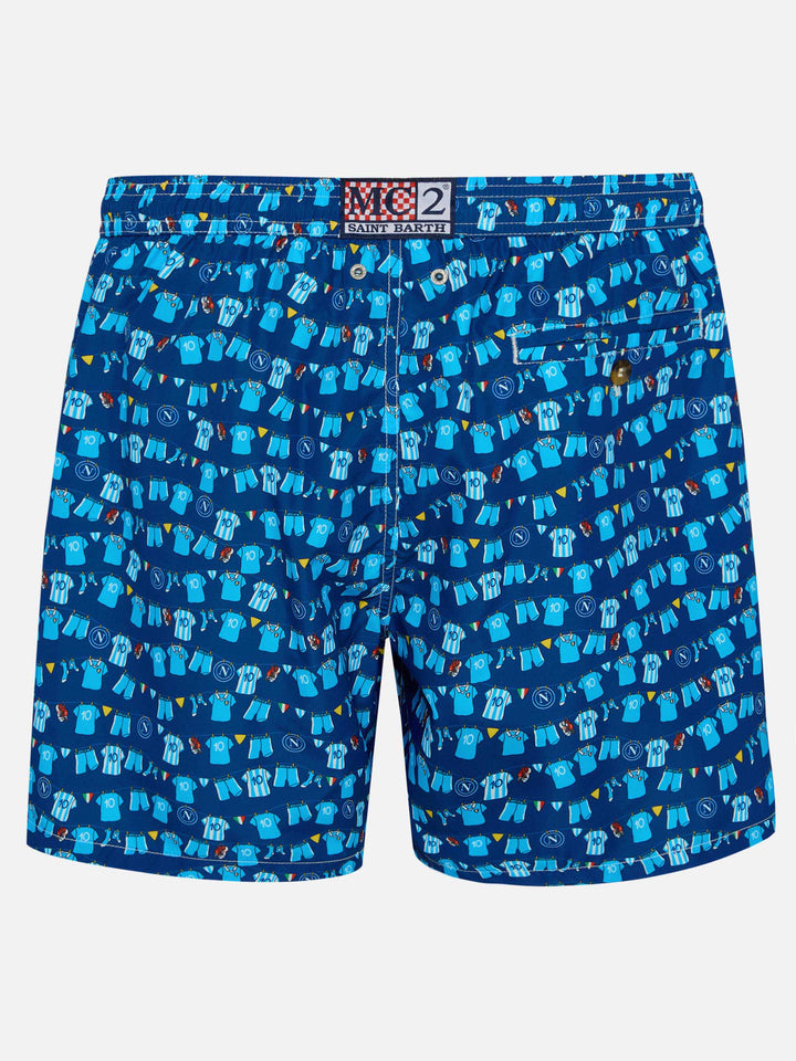 Costume mare Lighting Micro blu navy con stampa SSC Napoli Balconi |  SSC NAPOLI SPECIAL EDITION