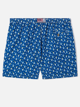 Costume mare Lighting Micro navy con stampa sexy gin all-over