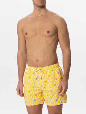 Light fabric swim shorts jellyfish print - MC2 Saint Barth