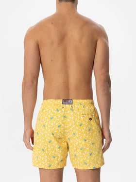 Light fabric swim shorts jellyfish print - MC2 Saint Barth