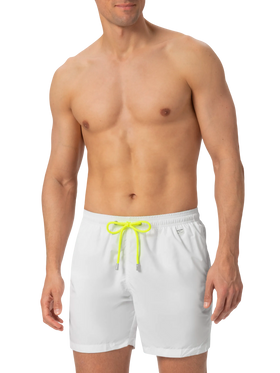 Lightweight fabric white swim shorts Lighting Pantone | PANTONE® SPECIAL EDITION - MC2 Saint Barth