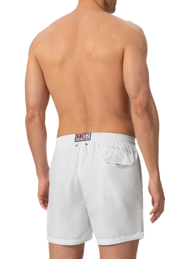 Lightweight fabric white swim shorts Lighting Pantone | PANTONE® SPECIAL EDITION - MC2 Saint Barth