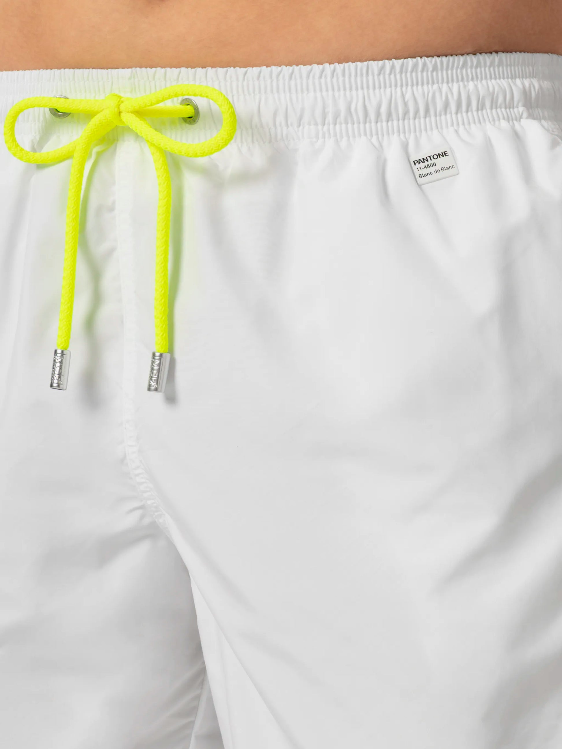 Lightweight fabric white swim shorts Lighting Pantone | PANTONE® SPECIAL EDITION - MC2 Saint Barth