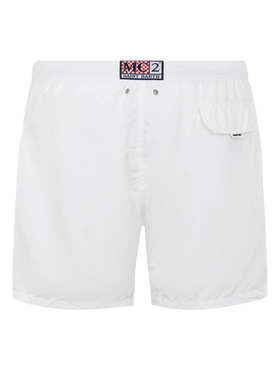 Lightweight fabric white swim shorts Lighting Pantone | PANTONE® SPECIAL EDITION - MC2 Saint Barth