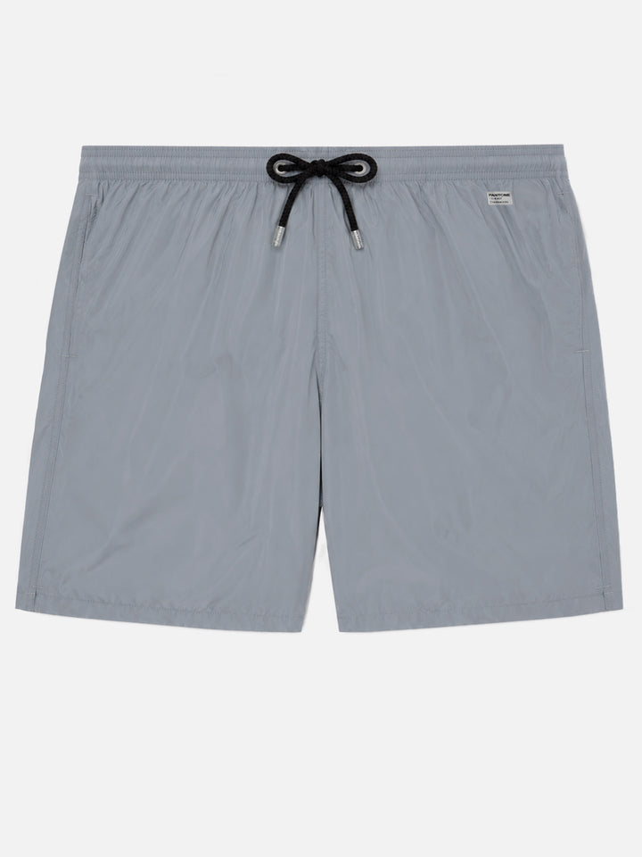 Lightweight fabric grey swim shorts Lighting Pantone | PANTONE® SPECIAL EDITION