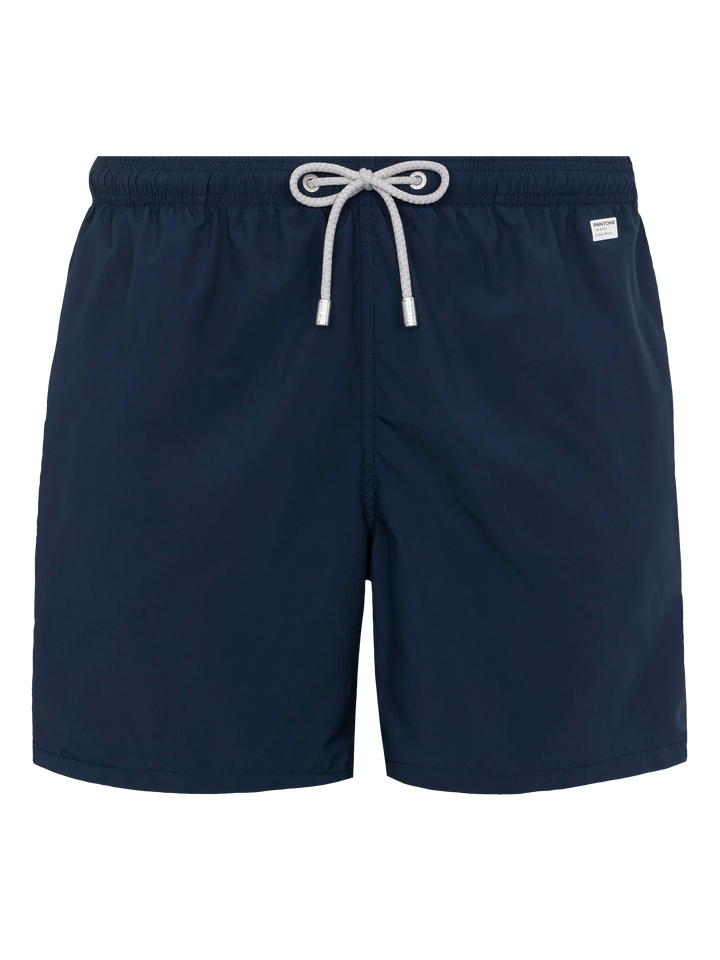 Man lightweight fabric navy swim shorts Lighting Pantone | PANTONE® SPECIAL EDITION