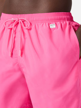 Lighting Pantone swim shorts in solid fluo pink | Special Edition