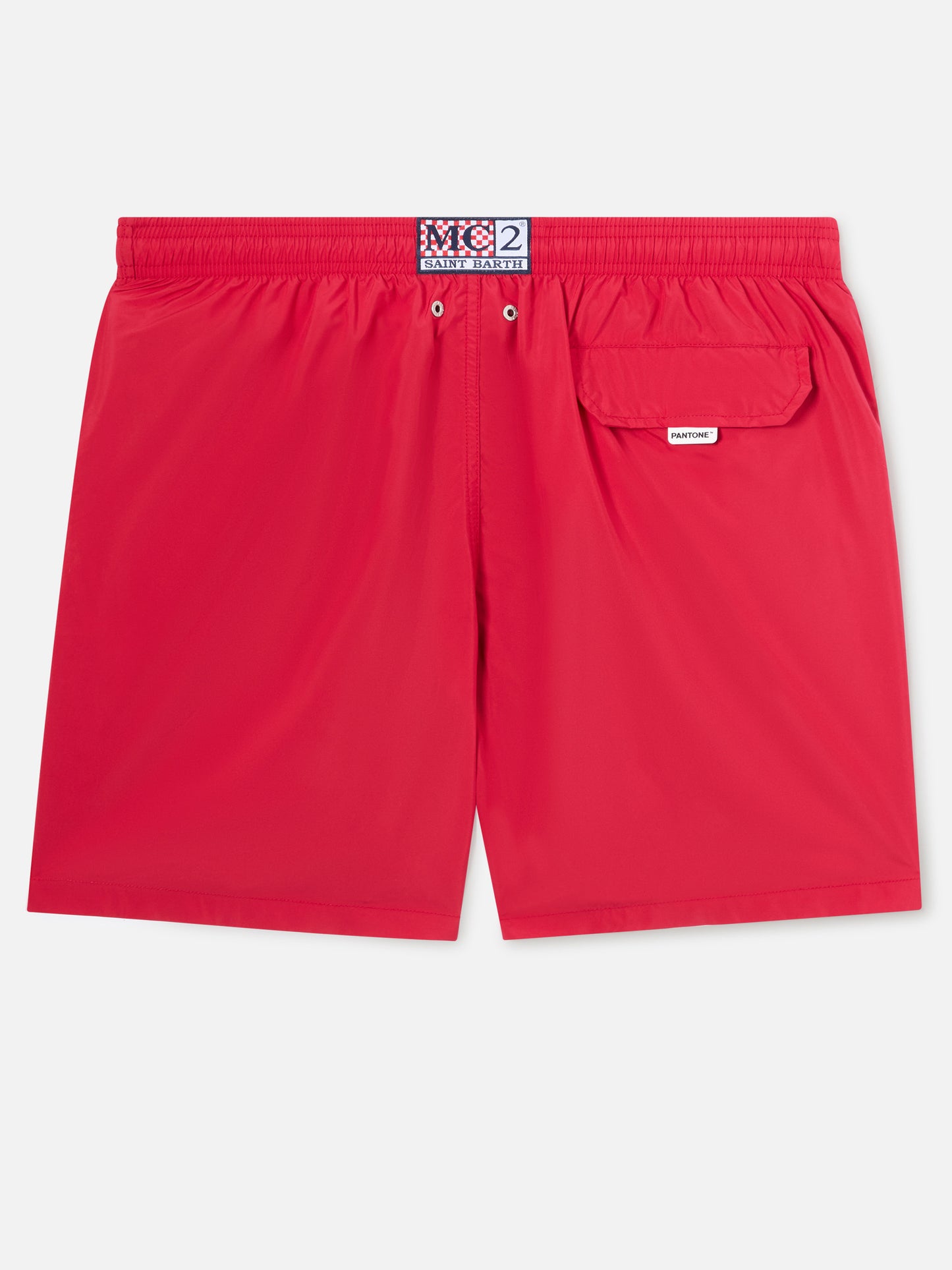 Lighting Pantone swim shorts in red | PANTONE SPECIAL EDITION