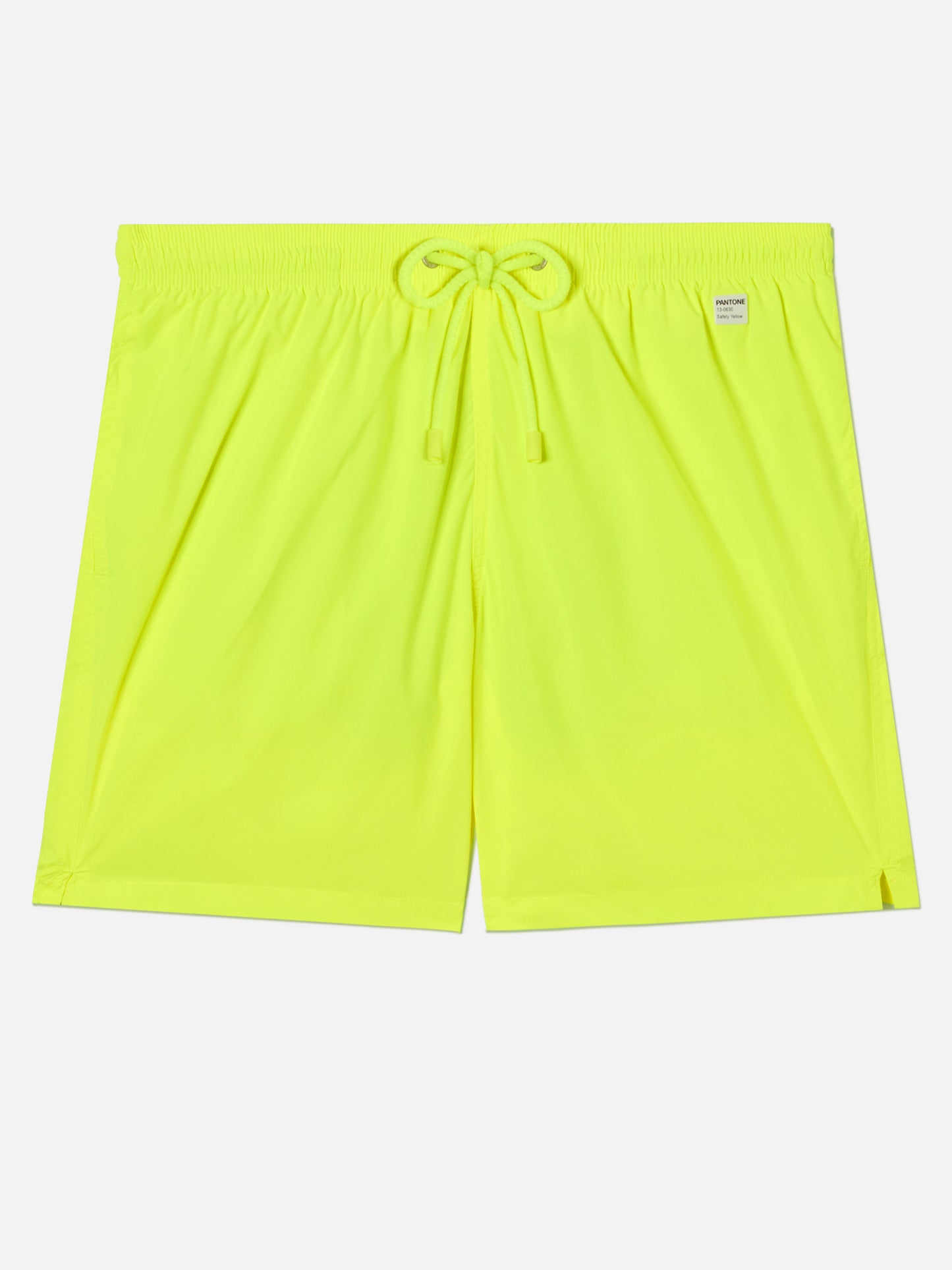 Lighting Pantone swim shorts in solid fluo yellow | Special Edition