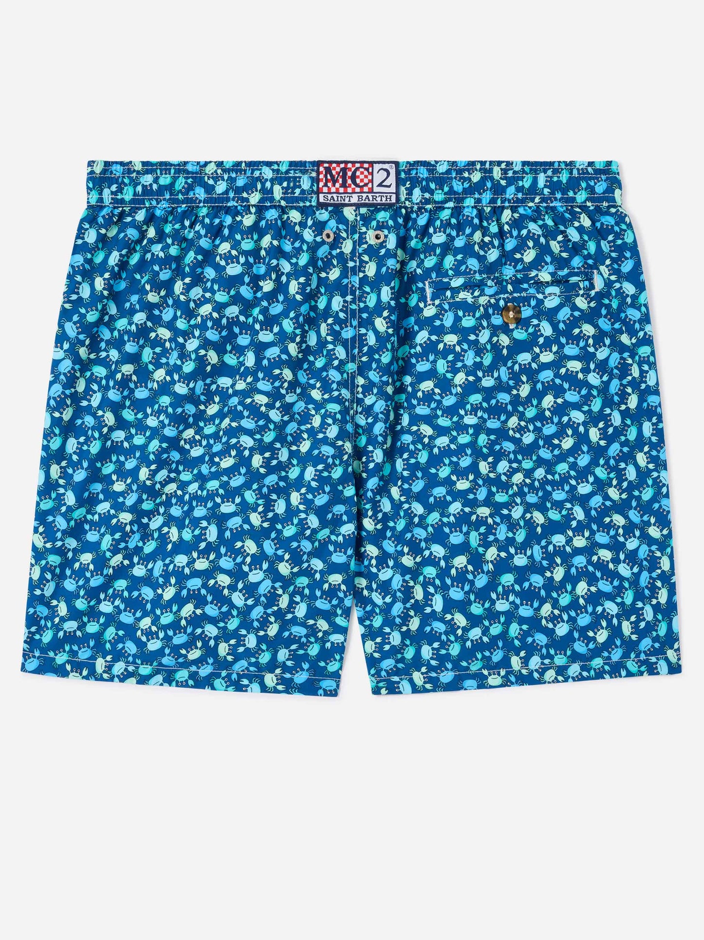 Bañador tipo shorts con estampado de cangrejos Lighting 