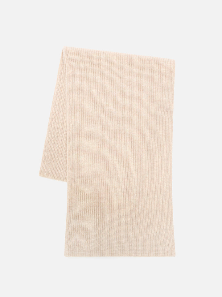 Bufanda Lina de lana beige 