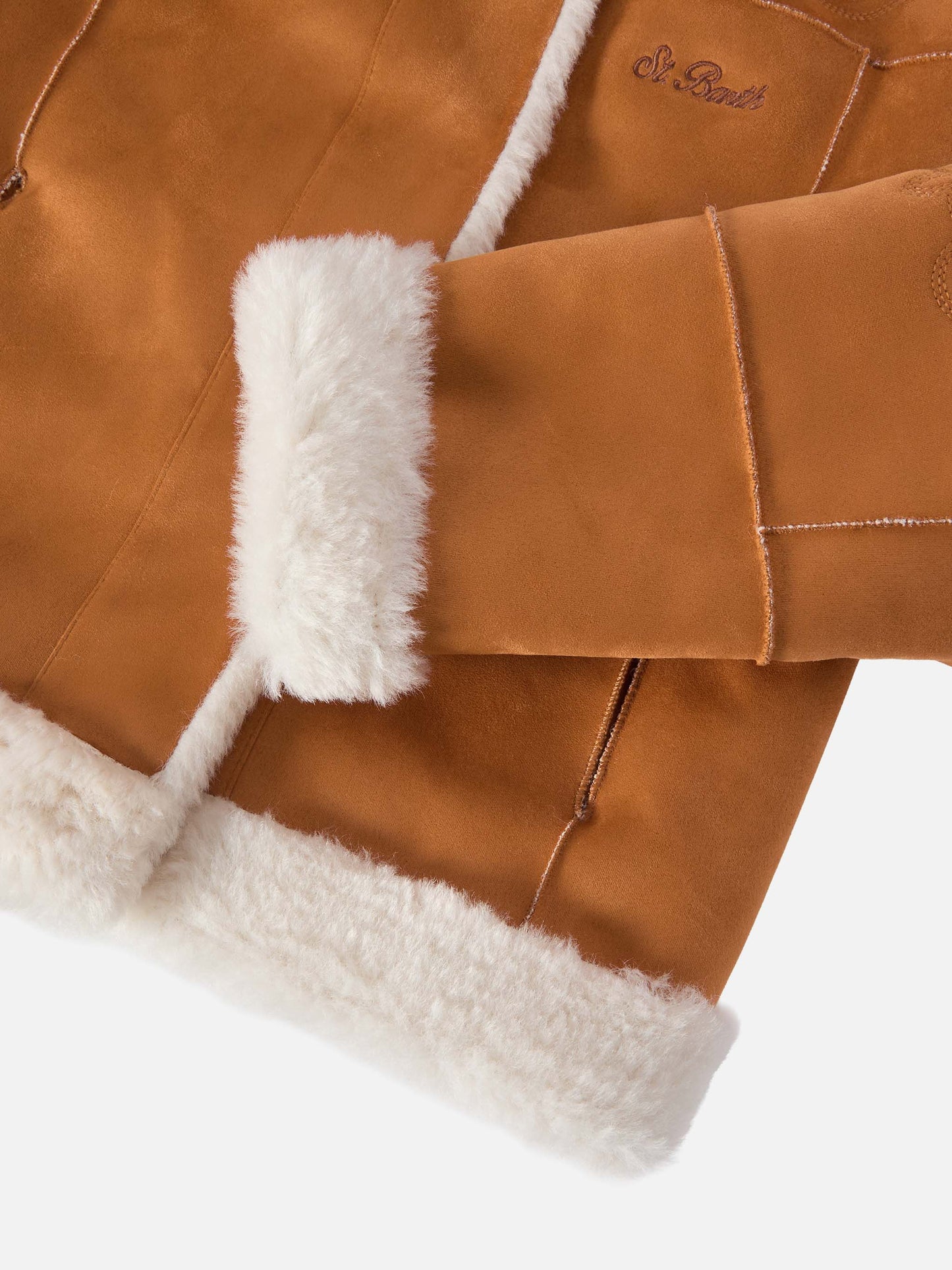 Lorayne Jr. Jacke aus Kunstfell mit Westernstickerei