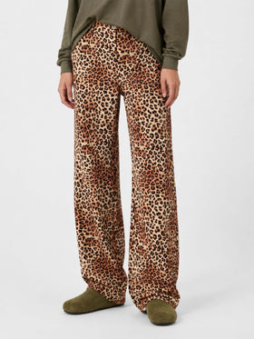Lisbeth leopard corduroy pants
