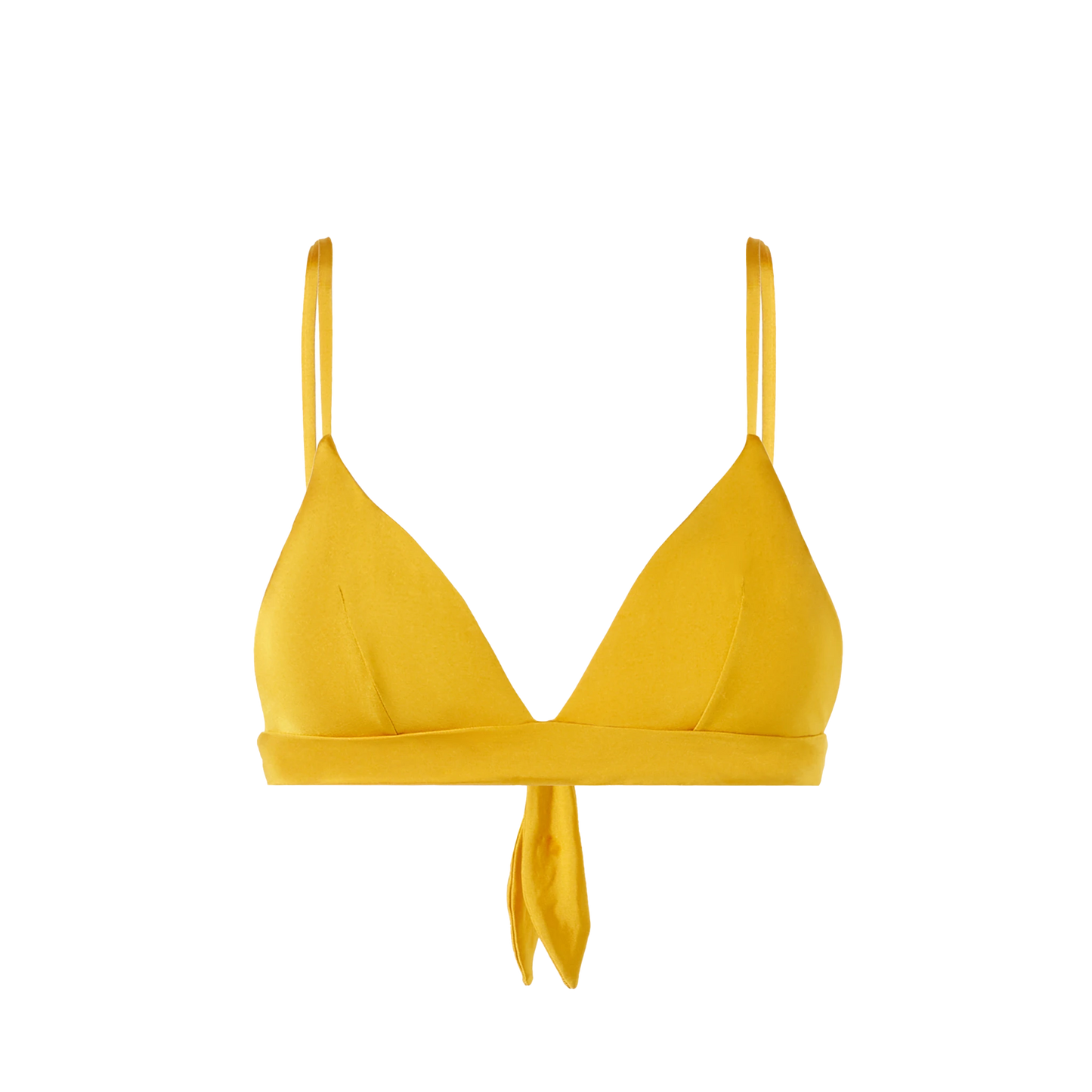 Woman mustard triangle top - MC2 Saint Barth