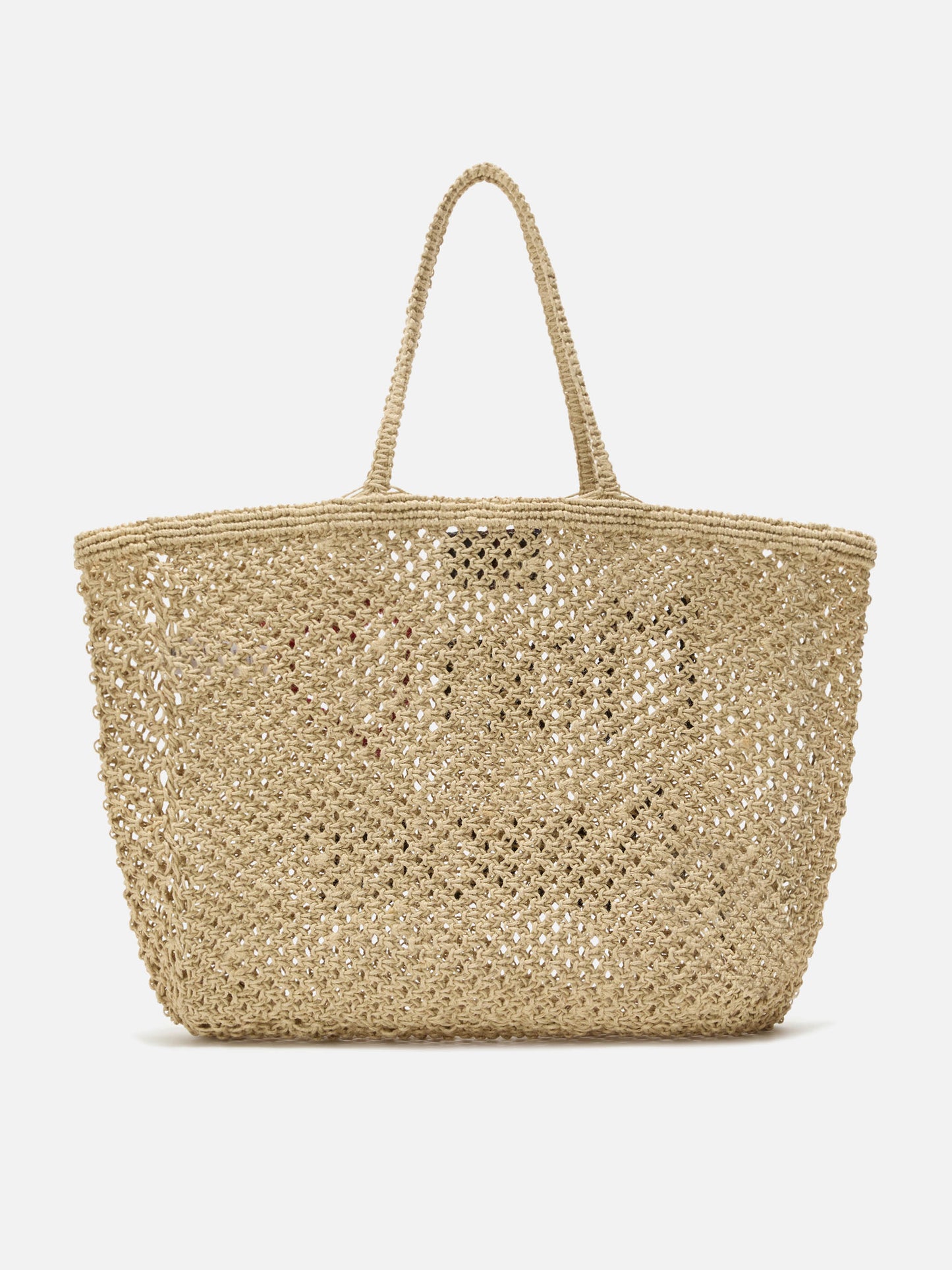 Mon Amour jute bag with handcrafted embroidery
