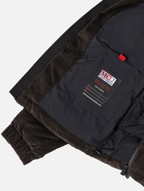 Maier Pocket Corduroy padded jacket with hood