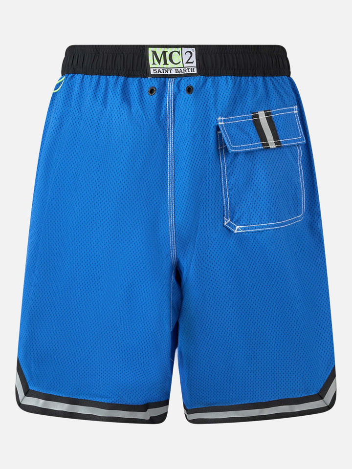 Bluette long swim shorts surf style - MC2 Saint Barth