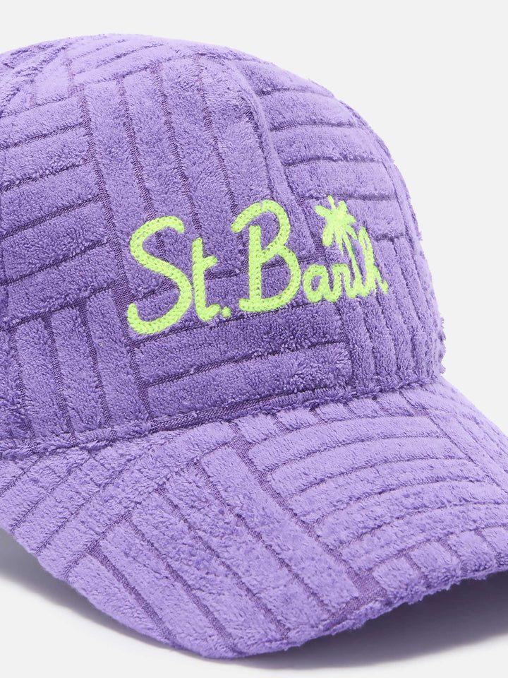 Cappellino in spugna viola Matthew