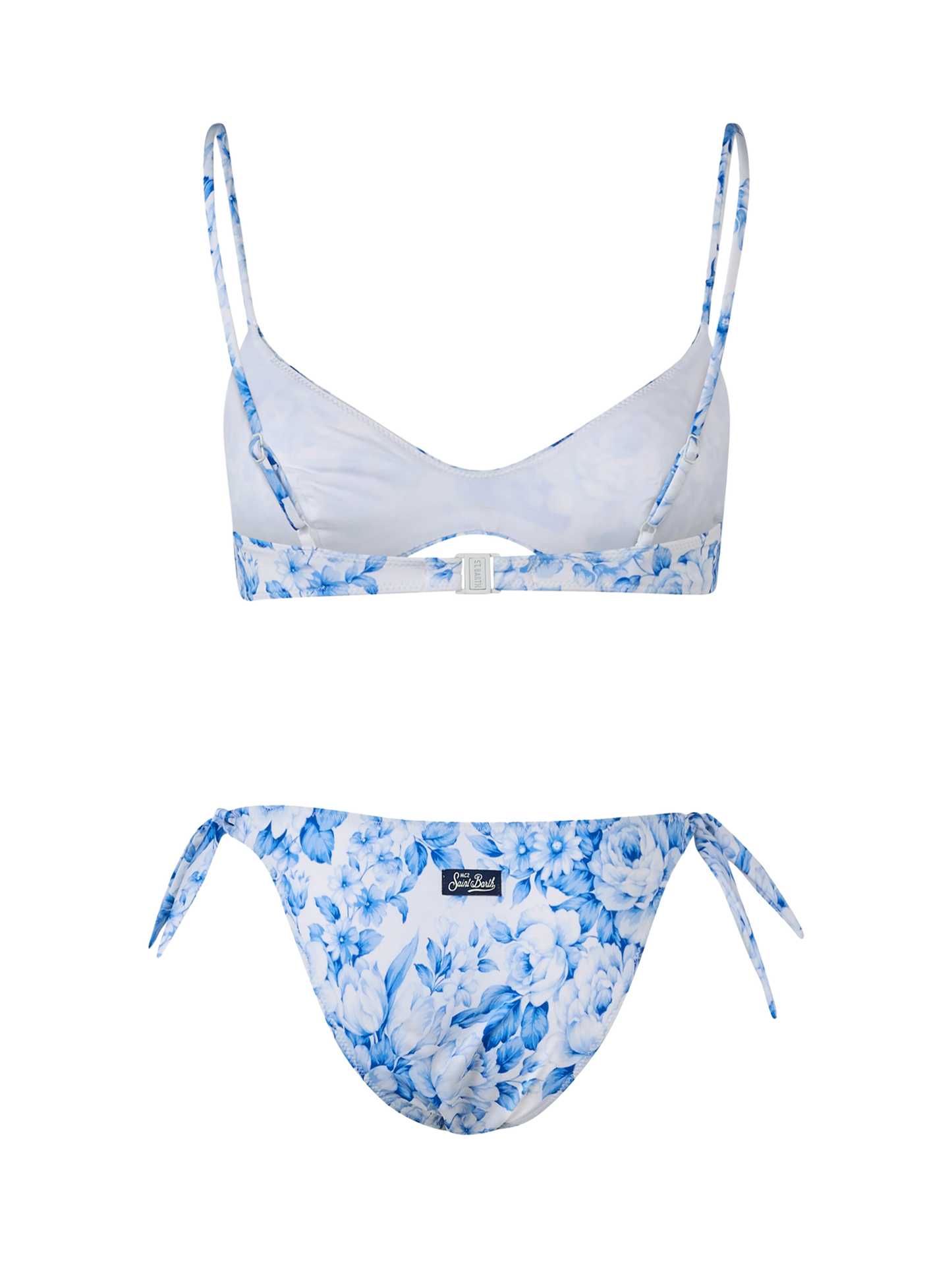 Bikini da donna a bralette con scollo May Yali floreale 