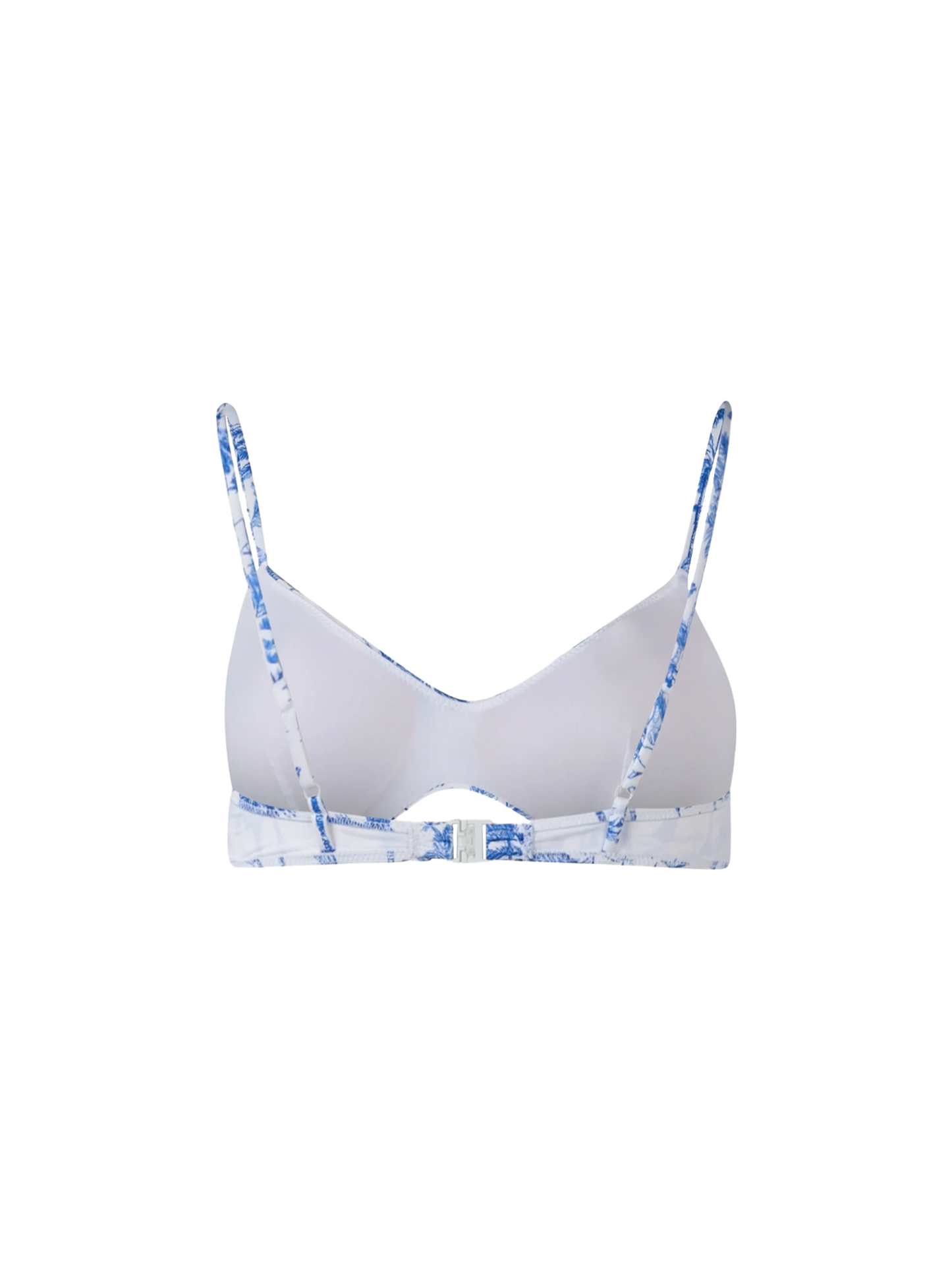 Woman Toile de Jouy scoop bralette beach top May - MC2 Saint Barth