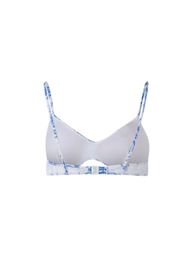 Woman Toile de Jouy scoop bralette beach top May - MC2 Saint Barth
