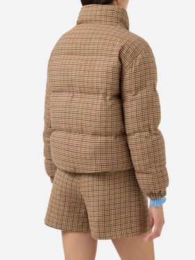 Maddy English padded houndstooth jacket