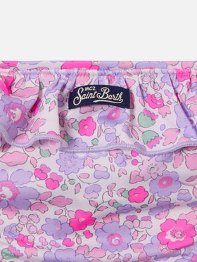 Melly floral print swim briefs | Made with Liberty Fabric