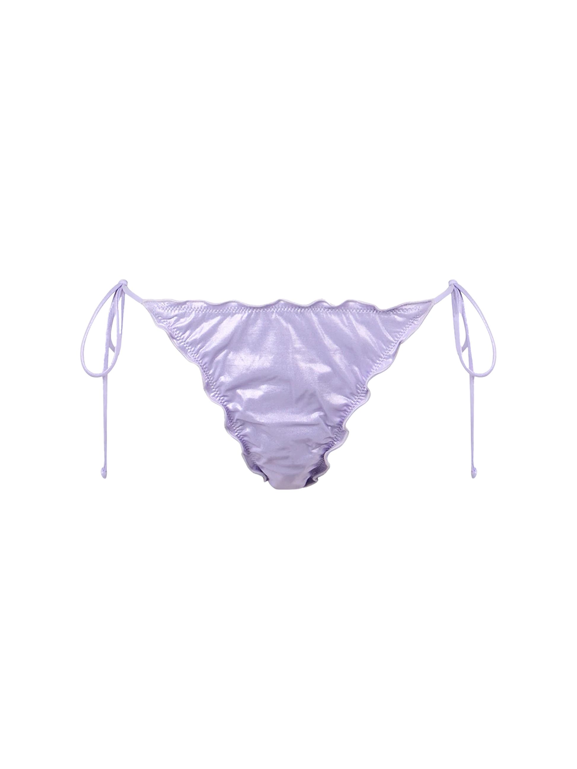 Woman lamina lilac cheeky swim briefs Miami - MC2 Saint Barth