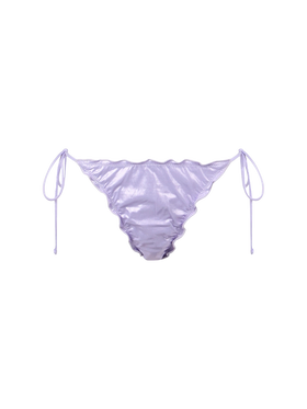 Woman lamina lilac cheeky swim briefs Miami - MC2 Saint Barth