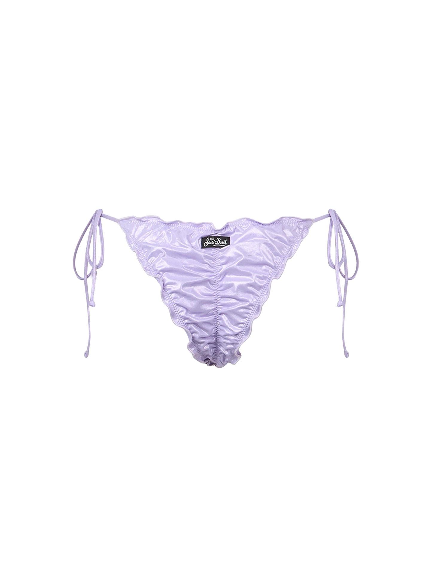 Woman lamina lilac cheeky swim briefs Miami - MC2 Saint Barth