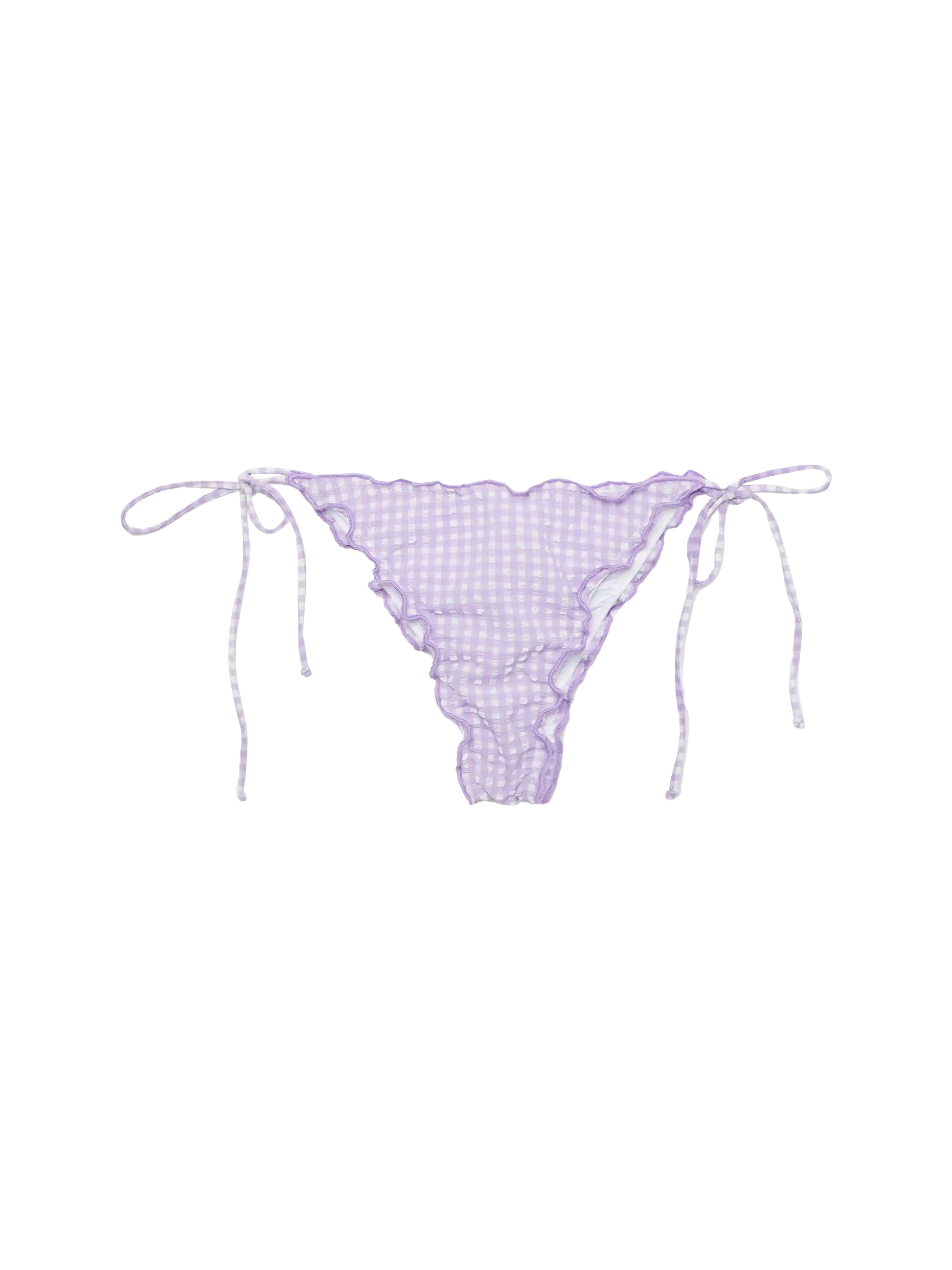 Miami seersucker cheeky swim briefs - MC2 Saint Barth