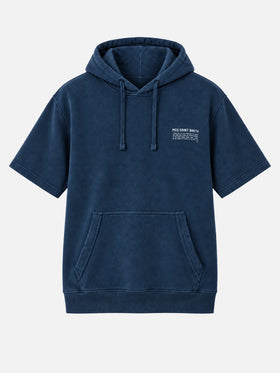 Felpa Mike maniche corte blu navy
