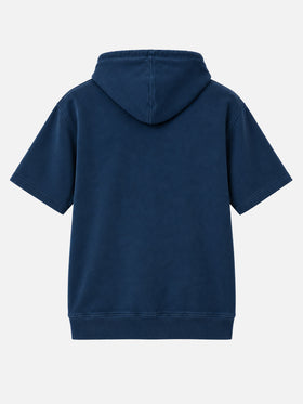 Felpa Mike maniche corte blu navy