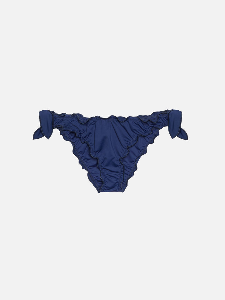 Klassische Badehose „Moon“ in Marineblau