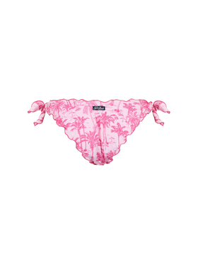 Woman Toile de Jouy classic swim briefs Moon - MC2 Saint Barth