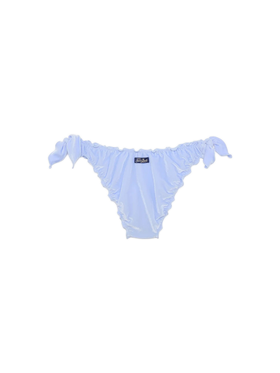 Moon light blue velvet classic swim briefs - MC2 Saint Barth