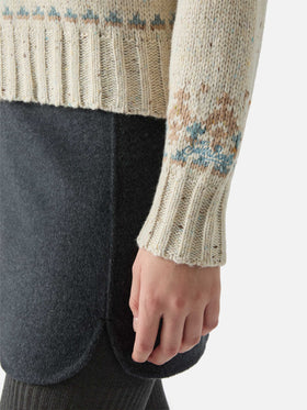 Dolcevita Myra donegal con jacquard Fair Isle