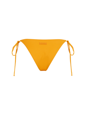 Woman ochre yellow classic swim briefs Marielle - MC2 Saint Barth