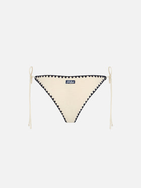 Woman crochet classic swim briefs Marielle